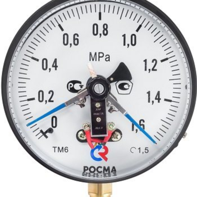 Манометры с электроконтактной приставкой с повышенным IP